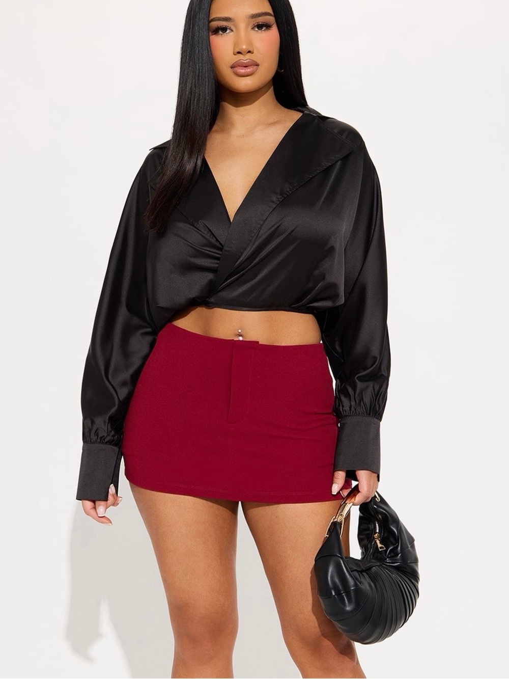 Micro mini skort 🍷